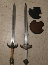 ***CONAN THE BARBARIAN SWORD 2 LOT wall Hangers picture