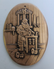 Wendell August Forge 1999 Solid Bronze Christmas Ornament Kindhearted Craftsman picture