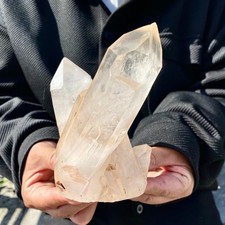 1.55LB A+++ Large Himalayan top quartz clusters/mineral samples - picture