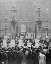 King George Vi And Queen Elizabeth 1941 Old Photo picture