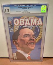 Obama The Comic Book Inaugural Edition CGC 9.8 (2009) Antarctic Press picture