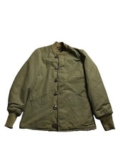 WWII Near Mint Deadstock US Army M-43 Pile Liner Thick Silk Padded Interior picture