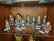 Collection of 1940's and 1950's Hummel Figurines  Lot Of Ten picture
