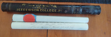 Jefferson College 1862 Diploma Henry F. Stewart ,Bro. KIA battle Gettysburg READ picture