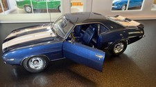 Highway 61 Acme 1:18 Scale 69 Camaro RS Z/28 Dusk Blue -LIMITED to ONLY 302 CARS picture
