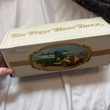 VINTAGE 1985 First Hess Truck Toy Bank Made In Hong Kong picture