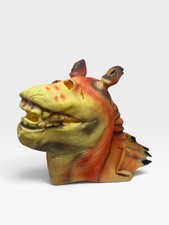 Vtg Star Wars Jar Jar Binks Adult Halloween Mask Costume Collectible Episode 1 picture