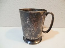 Old William Adams Warranted Silver Soldered EPNS  Mug or Cup ~ 3