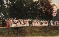 Daisy Chain Class March Vassar College Vintage 1907-1915 Poughkeepsie New York picture