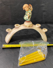 Hummel figure Candelabra with 4 candles 241 angel picture