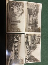 vintage real picture X4 of Belfast Royal Ave. , Queens university ect., Shaws, picture