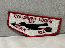 BSA Order of the Arrow OA Lodge Flap Patch - Colonneh Lodge 137 picture