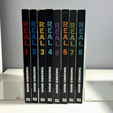 Real Volumes 1-8 Manga Lot English Takehiko Inoue picture