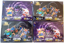 4 BOXES - 2026 BOX POKEMON COSTUME PARTY HE - 120 Packs Peru - PRIVATE LISTING picture