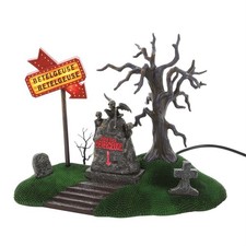 Dept 56 BEETLEJUICE CEMETERY PLOT Halloween Village 6014763 BRAND NEW picture