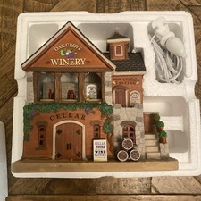 Lemax Coventry Cove Oak Grove Winery Lighted Building Multicolor 2015 picture