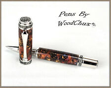 Handmade Stunning Mini Pine Cones Rollerball Or Fountain Pen ART SEE VIDEO 1182 picture