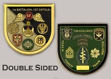 1st Bn 1st SWTG(A) Special Forces Ranger Challenge Coin J#1 picture
