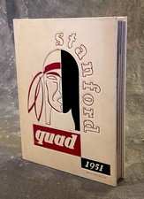 1951 Stanford Quad Yearbook. Great Condition No Writing. picture