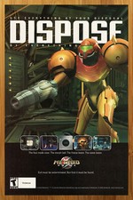 2002 Metroid Prime Gamecube Wii Print Ad/Poster Original Official Samus Aran Art picture