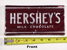 Rare 1930s Genuine Hershey 1/2 lb Size Milk Chocolate Salesman's Dummy Bar picture