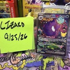 Gengar EX 154/128 30th Anniv English Pokemon Near Mint Pack Fresh Good Centering picture