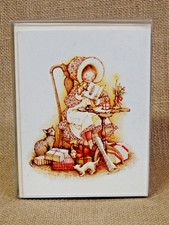 Vintage Holly Hobbie Note Cards & Envelopes ~ Set of 10 ~ Christmas Holiday Cat picture