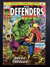 The Defenders #10 1973 Marvel Comics 1st Solo Title 1st Print Good/VG *A18 picture