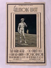 BG-189 Ten Years After Savoy Brown Postcard Fillmore Bulk Rate Original 1969 picture