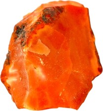 Large 1.25-2.0” Natural Red Carnelian Raw Stone – Healing Crystal for Creativity picture