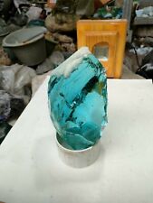 2.3kg(A049) Special Aqua Blue with snow skin Of Andara Crystal Monatomic. picture