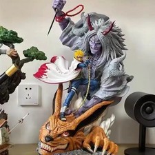 Naruto Minato Namikaze Yellow Flash PVC Anime Figure Collectible Statue Model To picture
