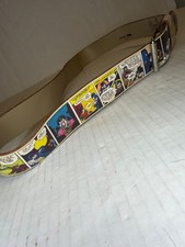 Vintage DC Comics Batman & Robin Comic Strip Print Belt Retro Superhero picture