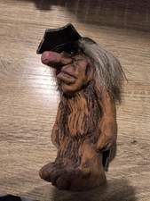 Rare Vintage Nyform Troll With Cap #127 Discontinued Handmade Norway picture