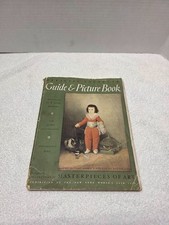 Masterpieces of Art 1939 Souvenir GUIDE & PICTURE BOOK paintings, sculptures picture