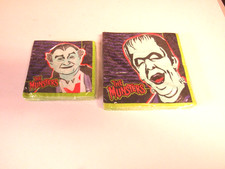 Vintage American Greetings The Munsters Lot of 2 Party Napkins Sealed picture