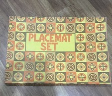 Vintage Franco And Co Placemat Set An Original Box 4 Placemats 4 Napkins USA picture