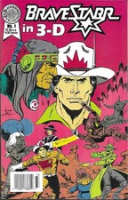 BRAVESTARR IN 3-D #1 WITH GLASSES (VF) COPPER AGE BLACKTHORNE PUBLISHING picture