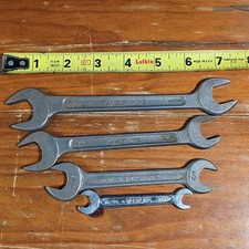 Lot Of 4 Vintage Westline Forged In USA Open Ended Wrenches picture