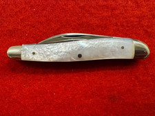 VINTAGE SCHATT & MORGAN 053046 MOP SPLIT BACK WHITTLER, MINT  (421) picture