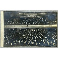 Vintage 1918 The Stage Womens War Relief Vaudeville Performance Postcard picture
