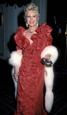 Eva Gabor at Marvin Davis's 3rd Anniversary as Head of 20th Centur- Old Photo picture