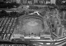 Aerial of the Polo Grounds taken during the second playoff game be .. Old Photo picture