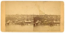 VIRGINIA STEREOVIEW - Richmond Panorama - DH Anderson 1870s picture