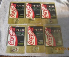 VINATGE HTF Coca-Cola Olympic Winter Sports PinSet Sealed-1990s Promo-Lot of 6 picture
