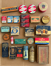 Vintage Advertising Tin Mixed Lot Curtis-Young Gulfwax Kerr ULA Salve picture