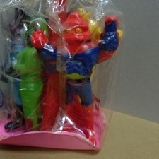 Bullmark Akumaizer 3 Sofubi Set Kaiju Series 5 Figures & Tower Unopened Figure picture