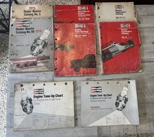 Vintage Champion Spark Plug Dealer Catalogs & Engine Tune-Up Charts 1975–1982 picture