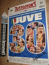 MAXI POSTER FIRST PAGE TUTTOSPORT 30° SCUDETTO JUVENTUS CHAMPION OF ITALY 2012 picture