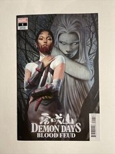 Demon Days: Blood Feud #1 (2022) 9.4 NM Marvel 1:50 Adi Granov Variant Cover picture